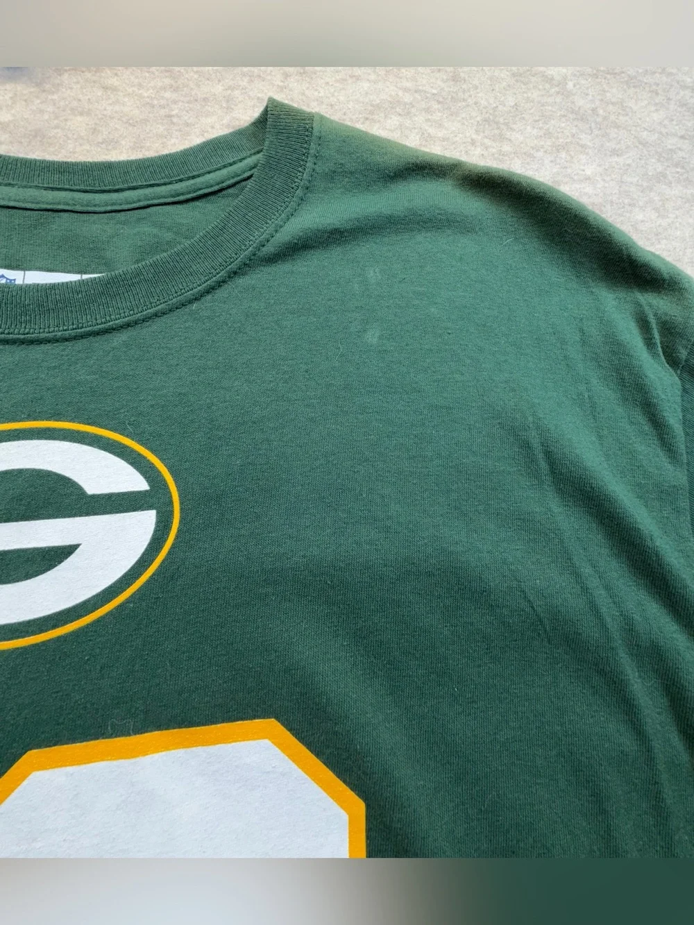 Green Bay Packers Randall Cobb #18 NFL Team Apparel T-Shirt Men’s L NWT